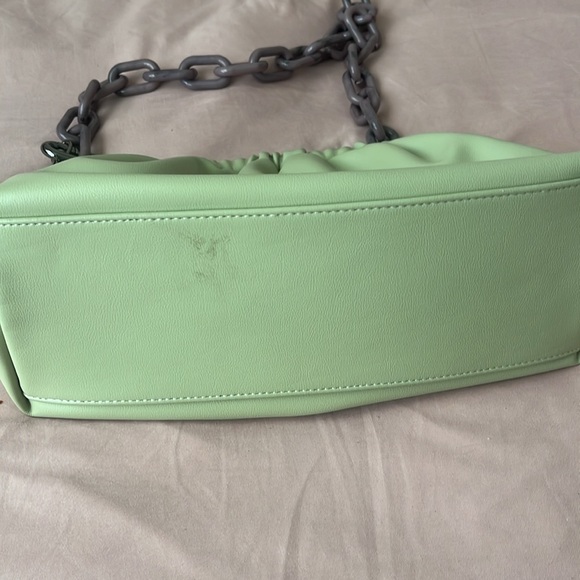 Samo Ondoh Vegan Leather Bag with Purple Strap - Picture 2 of 4